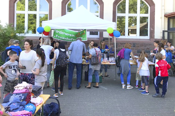 Flohmarkt des Fördervereins