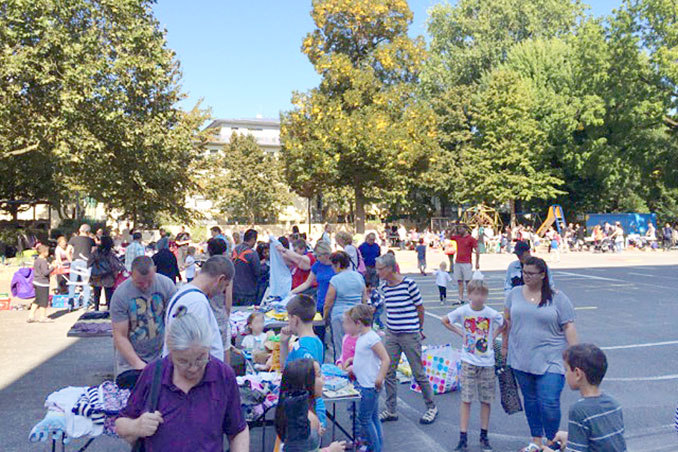 Flohmarkt des Fördervereins