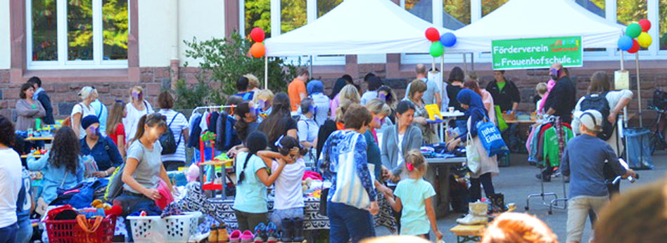 Förderverein der Frauenhofschule - Herbstflohmarkt