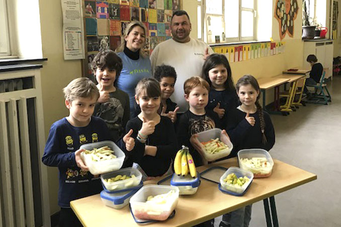 Förderverein der Frauenhofschule - Obstfrühstück